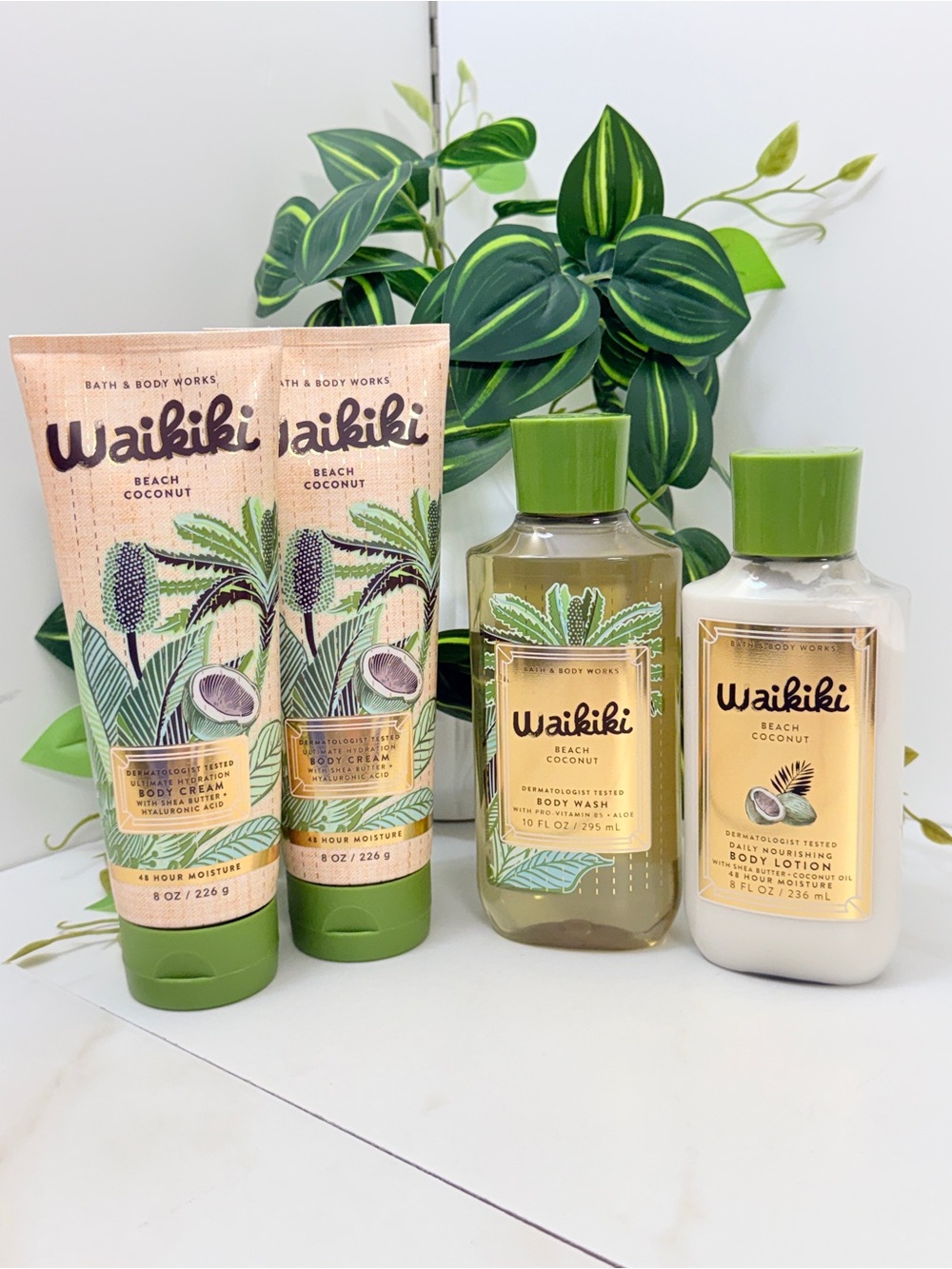 Bath & Body Works Waikiki Beach Coconut Body Care - New/Unopened